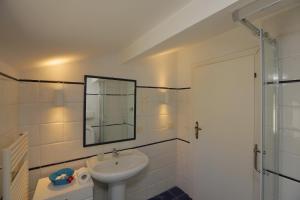 Ванна кімната в Spaziosa villa bifamiliare