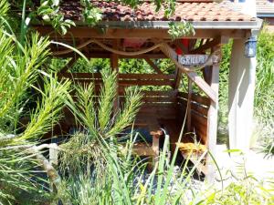 Ein Garten an der Unterkunft Strandfeeling
