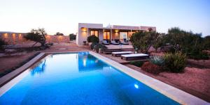 Bazén v ubytování Can Corda Formentera nebo v jeho okolí