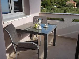 Balkón nebo terasa v ubytování Apartments Kiara