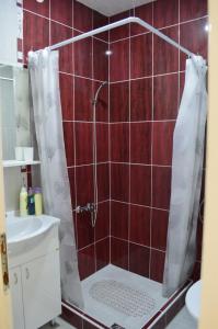 Baðherbergi á Apartman Linera