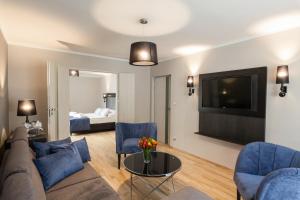 TV/trung tâm giải trí tại Apartamenty w Willi Silesia