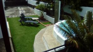 En balkong eller terrasse på Casa Manuel Iris
