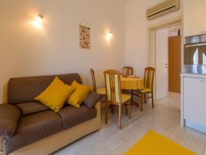 Χώρος καθιστικού στο Apartments Franco