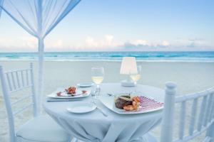 Comida no resort ou em algum lugar perto