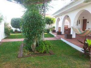 Vonkajšia záhrada v ubytovaní Villa Habana