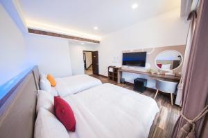 Voodi või voodid majutusasutuse Said Go B&B toas