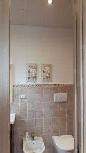 Koupelna v ubytování B&B La Casa sul Colle