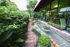 Zahrada ubytování Wish Hotel Ubon