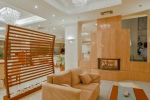 Posezení v ubytování Nefeli Hotel