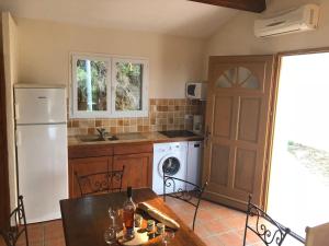 Kuchyň nebo kuchyňský kout v ubytování Residence Mare e Monte
