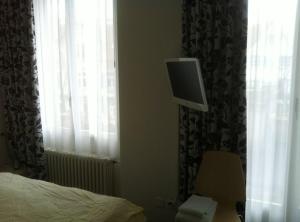 Sjónvarps- og/eða afþreyingartæki á Hotel Central