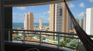 Μπαλκόνι ή βεράντα στο Studio Iracema Temporada Aconchegante