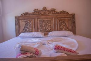 Postel nebo postele na pokoji v ubytování Guri Guesthouse