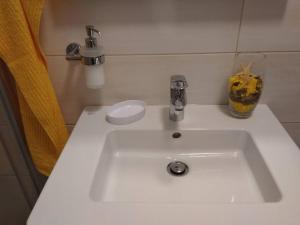 Koupelna v ubytování Apartman Laura