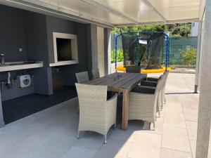 Patio nebo venkovní prostory v ubytování Villa Ivana - Sea View - Trogir, Ciovo