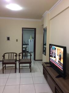 En tv och/eller ett underhållningssystem på Morada Center