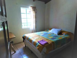 Postel nebo postele na pokoji v ubytování Pink house