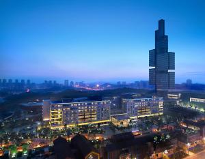 贵阳景观或在酒店看到的城市景观