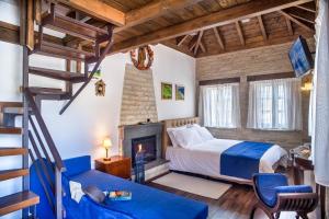 Postel nebo postele na pokoji v ubytování Gioraldi Art Hotel