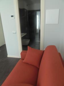 Istumisnurk majutusasutuses Albergo Dongo
