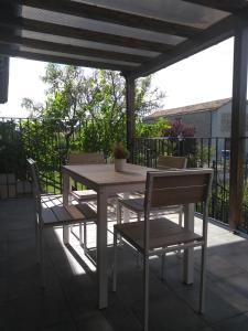 A balcony or terrace at Casa Otal