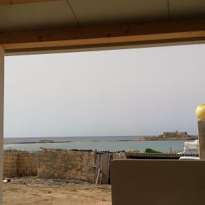 波爾托帕洛的住宿－Casa del sole，享有海景。