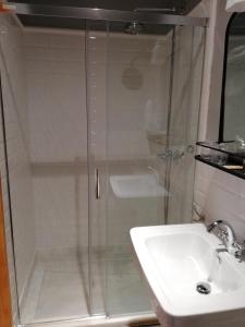 Salle de bains dans l'établissement nüa santiago15
