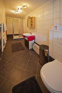 A bathroom at Apartment Oberbichl