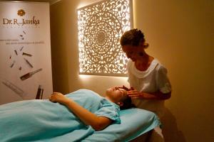 Lázně a/nebo wellness v ubytování Hotêl & Spa Du Parc Fétan