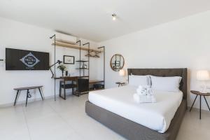 Letto o letti in una camera di Two Pillows Boutique Hostel