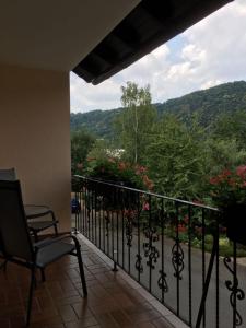 En balkon eller terrasse på Ferienwohnung Haus Jose