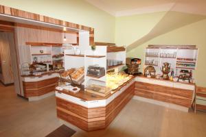 Cuina o zona de cuina de Hotel Garni Thermenglück