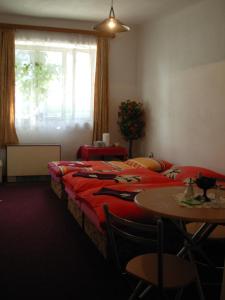 Giường trong phòng chung tại Penzion Hlinkova