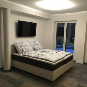Postel nebo postele na pokoji v ubytování Appartment in Kammerl