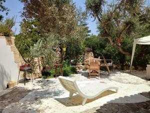 Vonkajšia záhrada v ubytovaní Limonaia in Salento