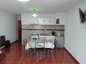 Virtuvė arba virtuvėlė apgyvendinimo įstaigoje DEPARTAMENTOS YAPAY PEÑI