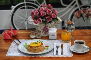 Comida en o cerca de este hostal o pensión