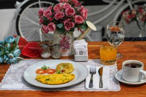 Comida en o cerca de este hostal o pensión