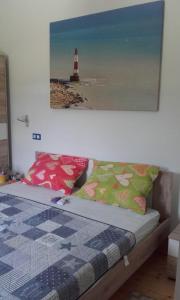 Postel nebo postele na pokoji v ubytování Apartman Pašman K.B.168