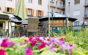 Zahrada ubytování Corvin Hotel Budapest Sissi Wing