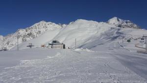 Vodo's Guesthouse during the winter