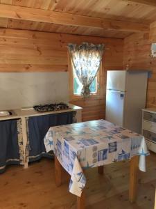 Kuchyň nebo kuchyňský kout v ubytování Camping Verde