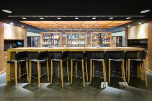 Lounge oder Bar in der Unterkunft Hotel Jazz