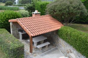 Vonkajšia záhrada v ubytovaní Casa Playa de Rostro