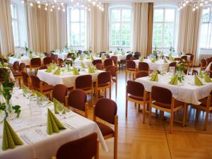 A restaurant or other place to eat at Akademie der Dioezese Weingarten
