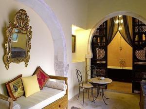 Posezení v ubytování Hotel Dar Dhiafa