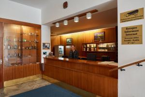 Vstupní hala nebo recepce v ubytování Hotel Medlov