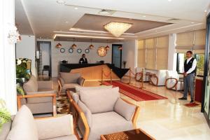 Marigold Hotel的休息区