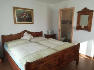 Postel nebo postele na pokoji v ubytování Haus Elisabeth